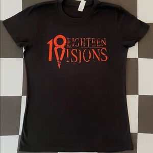 Brand new 18 visions t shirt women’s large